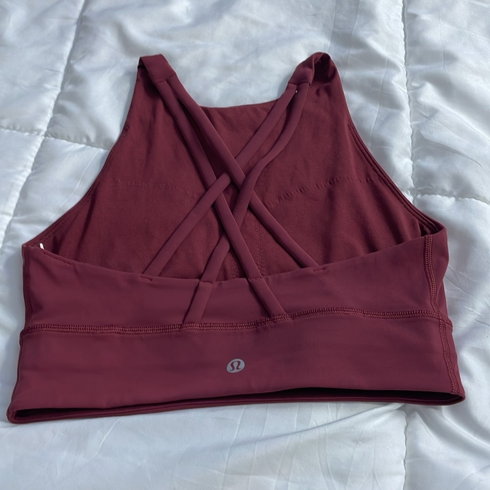 Lululemon high neck sports bra